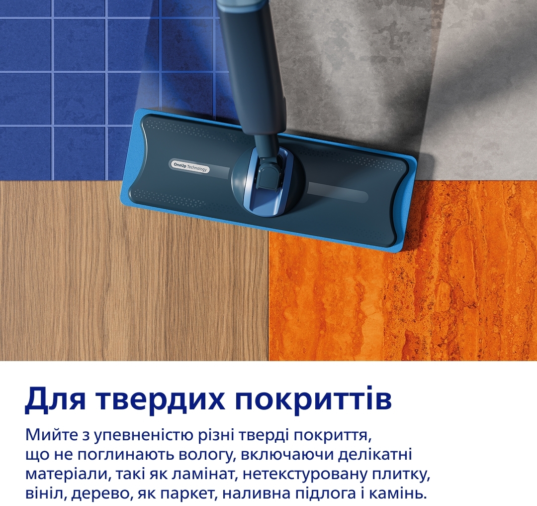 Электрическая швабра Philips OneUp серии 5000 XV5113/01 фото 11