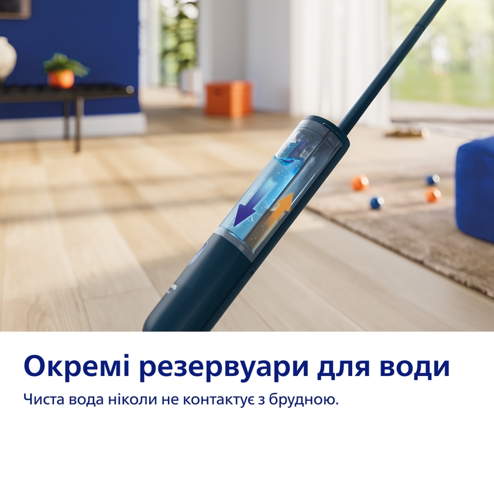 Электрическая швабра Philips OneUp серии 3000 XV3101/01 фото 10