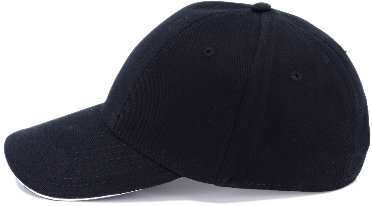 Кепка Cofee Turned Sandwich 1734-3 CO One Size чорнафото