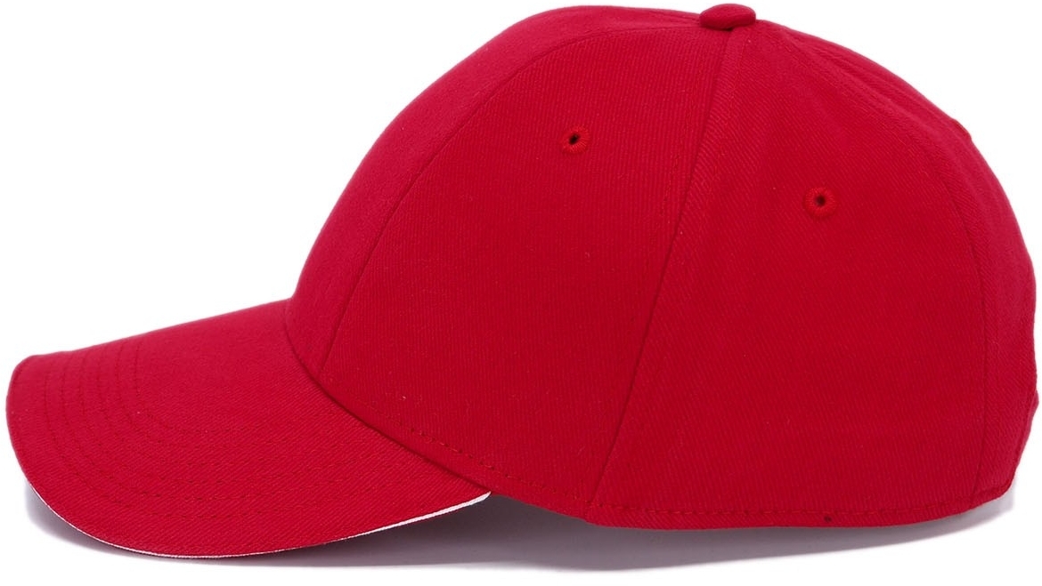 Кепка Cofee Turned Sandwich 1734-5 CO One Size червонафото