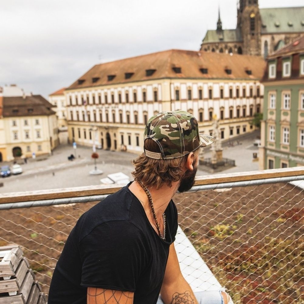 Кепка Cofee Snap Solid 2021-55A One Size камуфляжная фото 