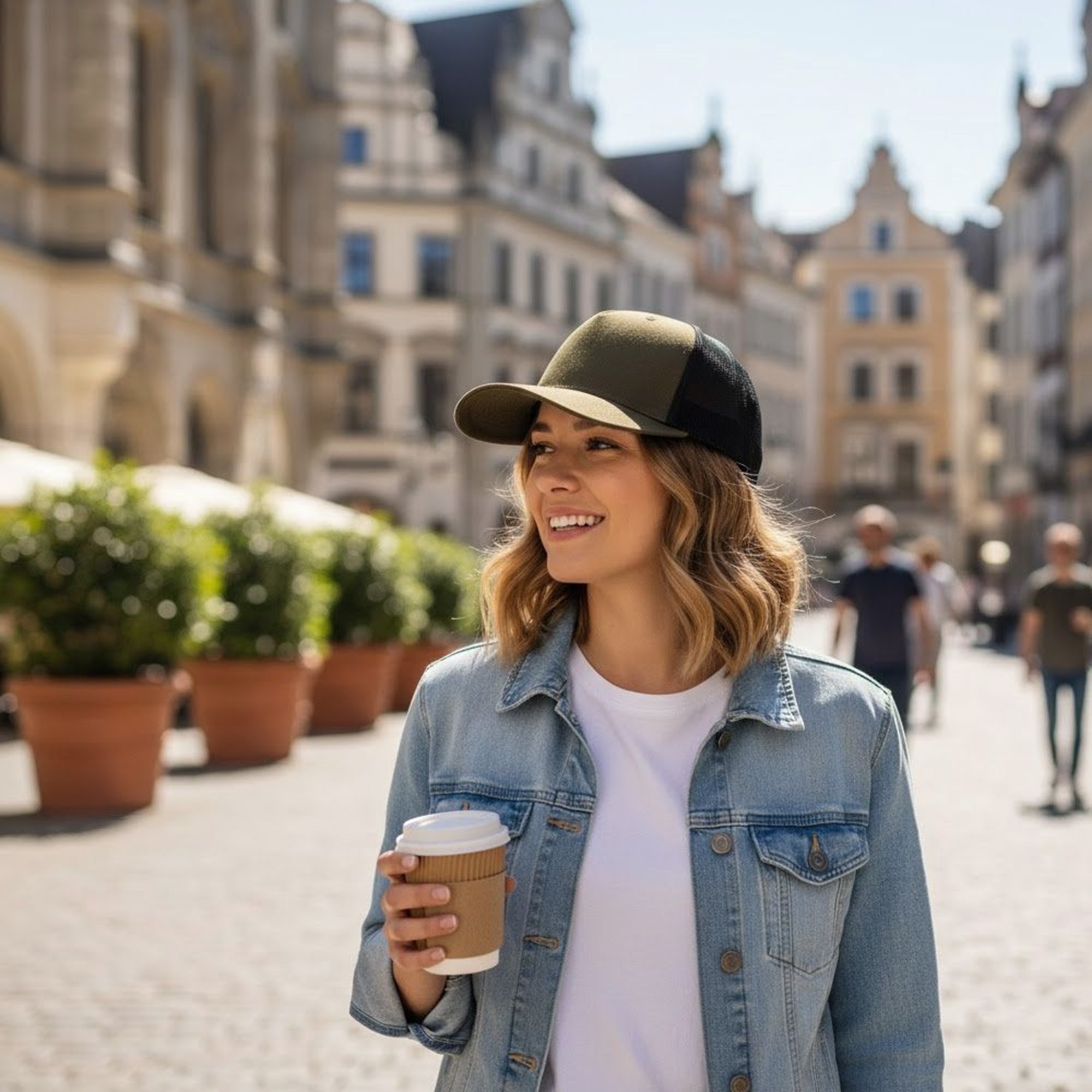 Кепка Cofee Five Panels Snap 2026.29 CO One Size армейская фото 6