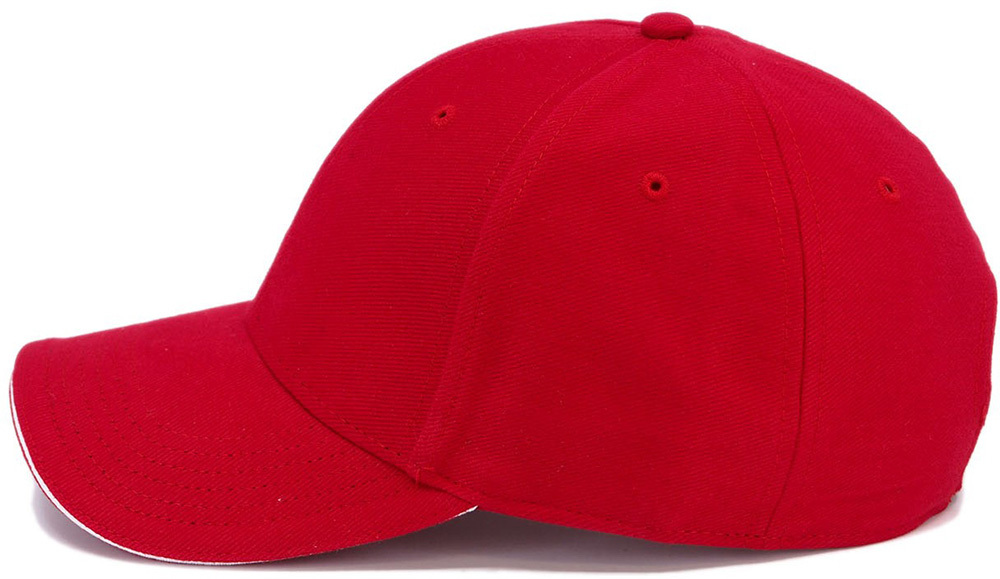 Кепка Cofee Classic Sandwich 2099-5 CO One Size червонафото4