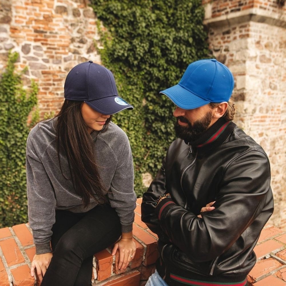 Кепка Cofee Ribbed 4010-4 CO One Size синяя фото 