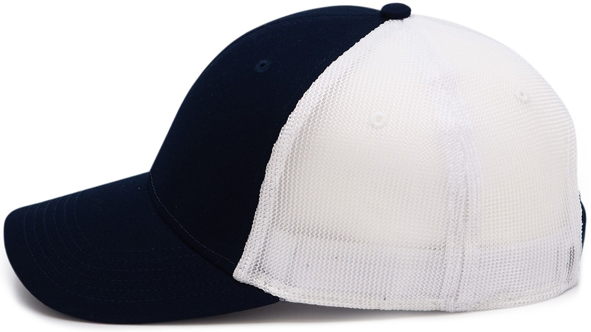 Кепка Cofee New Mesh 4021-34 One Size темно-синяя/белая фото 4