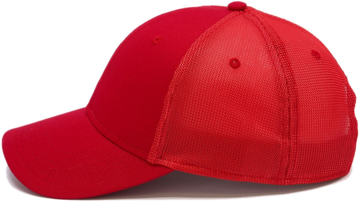 Кепка Cofee New Mesh 4021-5 One Size красная фото 