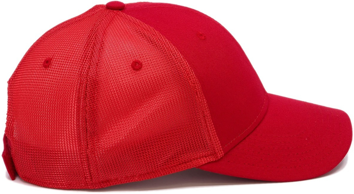 Кепка Cofee New Mesh 4021-5 One Size красная фото 