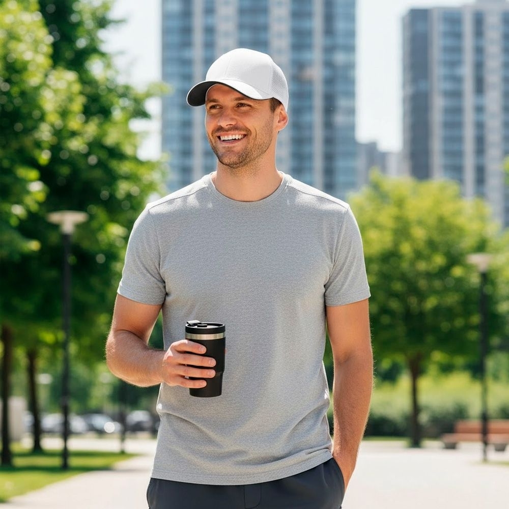 Кепка Cofee New Meshfit 4022-6 One Size белая/черная фото 