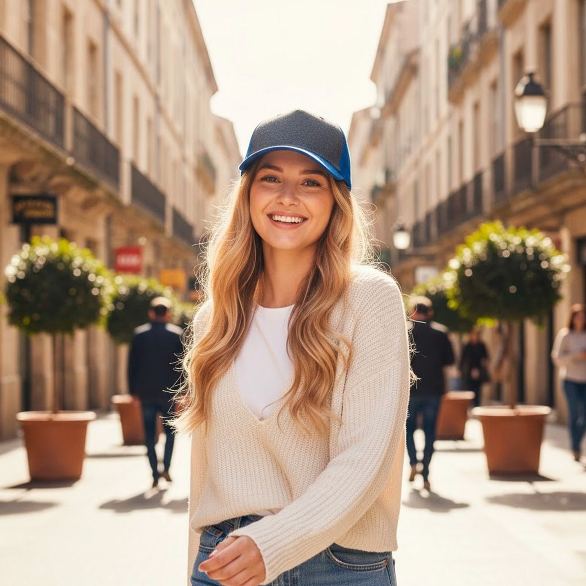 Кепка Cofee Ash Jersey 4027-4 One Size синяфото6