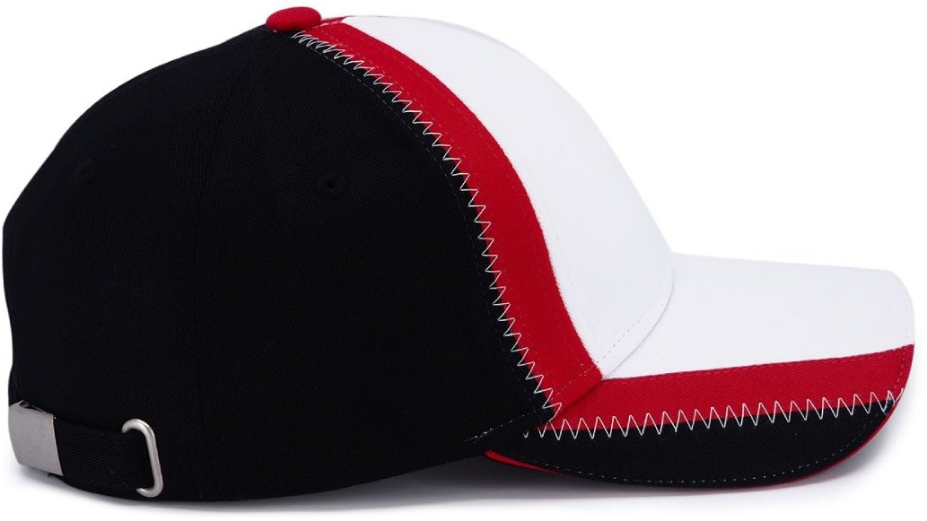 Кепка Cofee Race 4030-6 CO One Size белая/красная/черная фото 