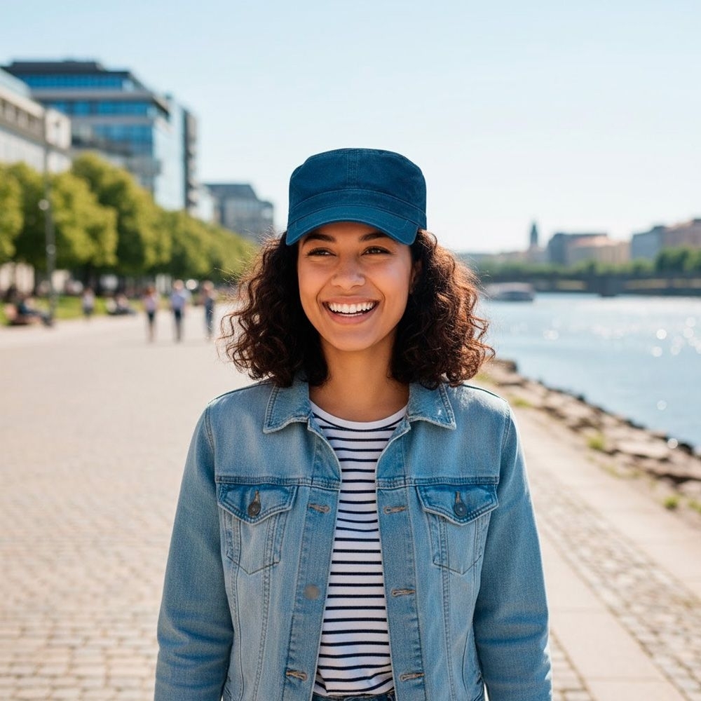 Кепка Cofee Military 4034-12 CO One Size синяя фото 