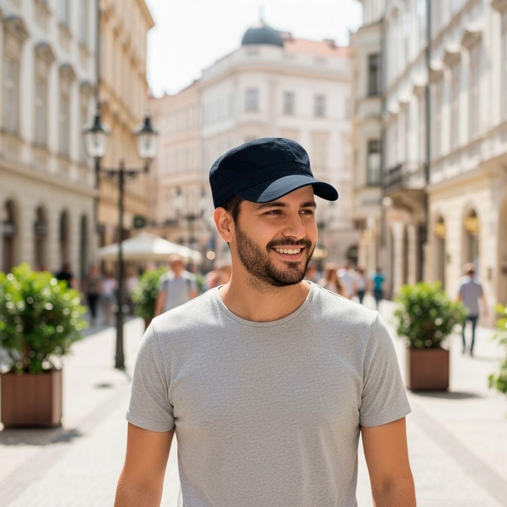 Кепка Cofee Military 4034-14 CO One Size темно-синяя фото 