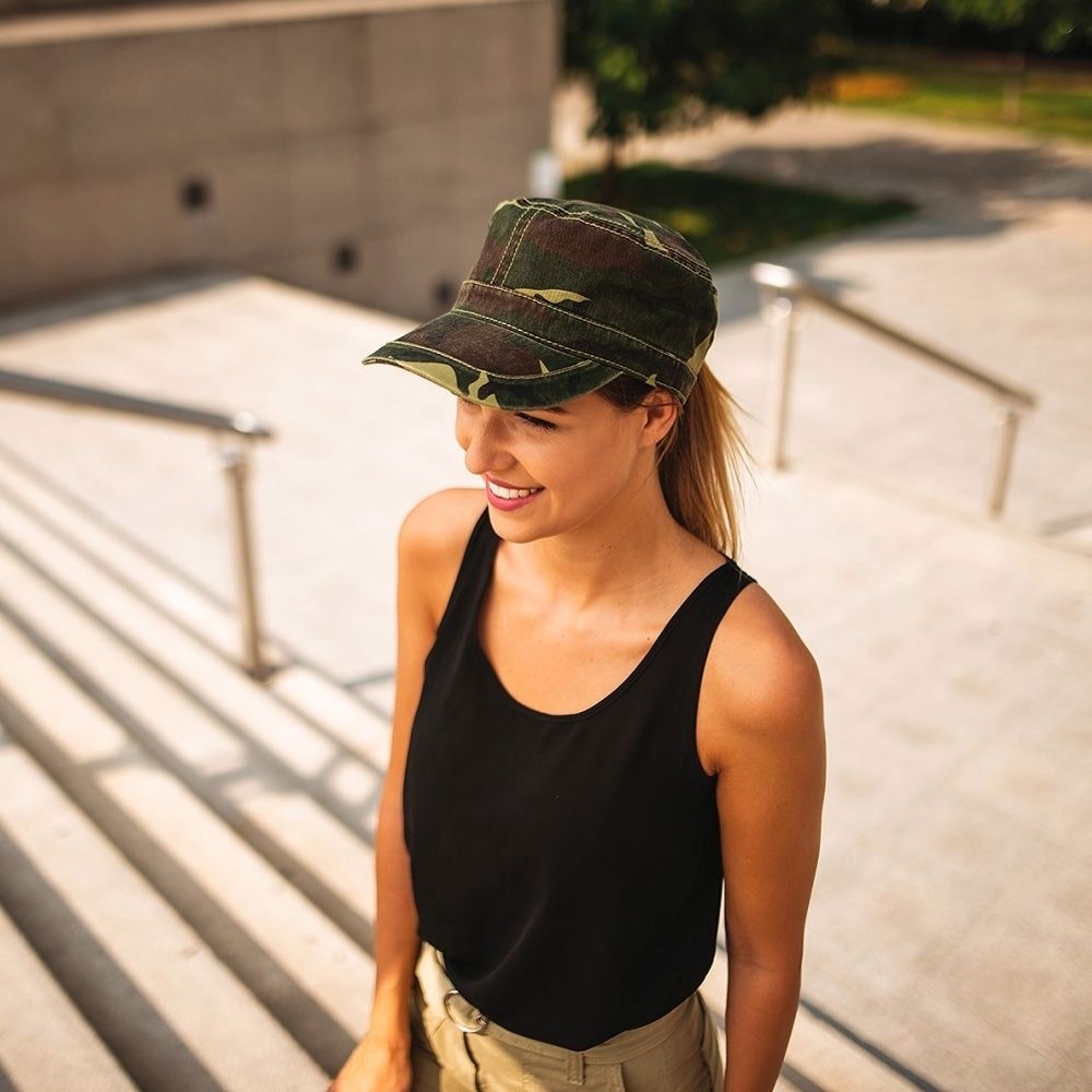 Кепка Cofee Military 4034-55 CO One Size камуфляжная фото 