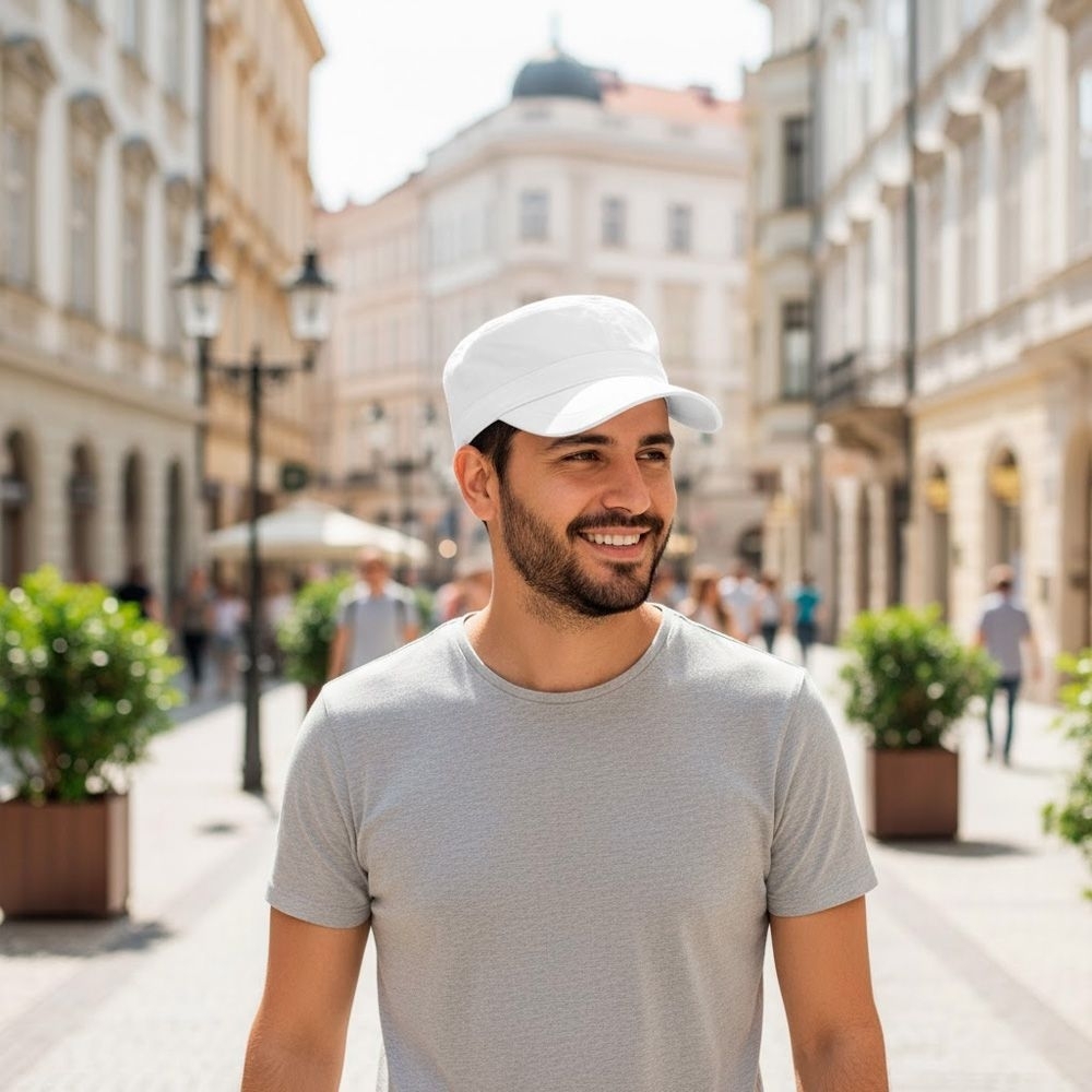 Кепка Cofee Military 4034-6 CO One Size белая фото 