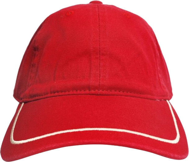 Кепка Cofee Plain Canvas 4037-5 CO One Size красная фото 