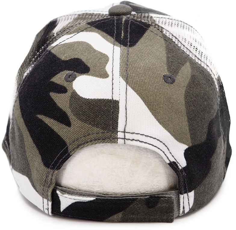 Кепка Cofee Army Mesh 4038-53 CO серая камуфляжная фото 