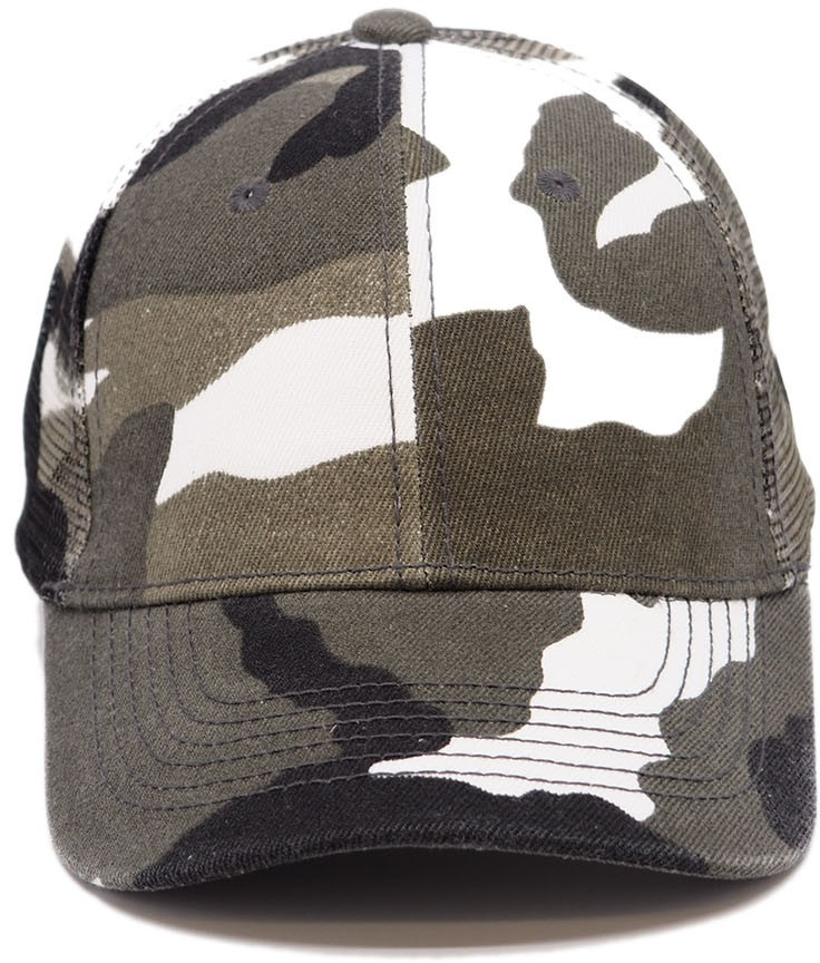 Кепка Cofee Army Mesh 4038-53 CO серая камуфляжная фото 