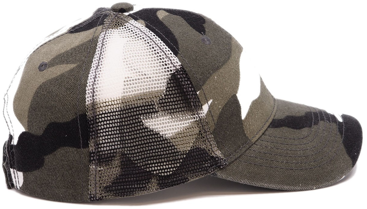 Кепка Cofee Army Mesh 4038-53 CO серая камуфляжная фото 