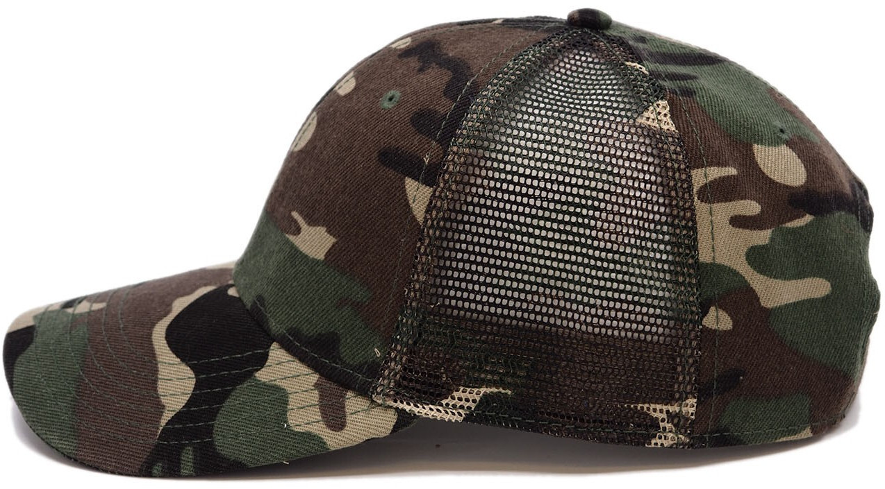 Кепка Cofee Army Mesh 4038-55 CO коричневая камуфляжная фото 