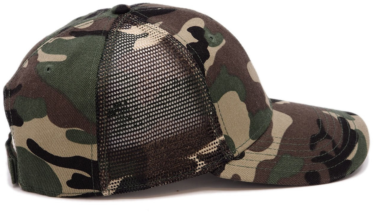 Кепка Cofee Army Mesh 4038-55 CO коричневая камуфляжная фото 