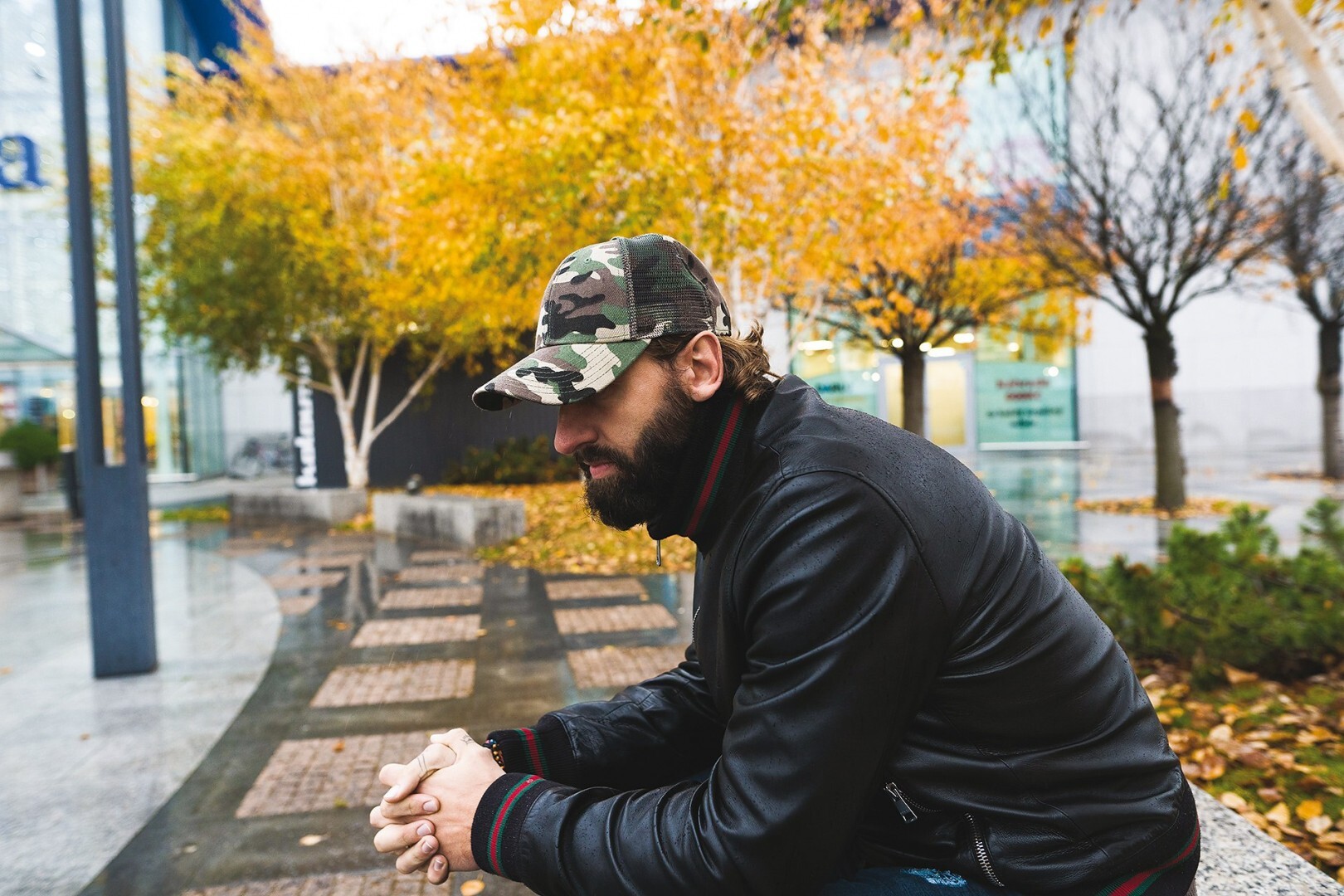 Кепка Cofee Army Mesh 4038-55 CO коричневая камуфляжная фото 