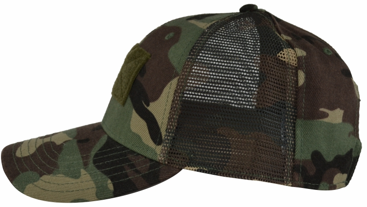 Кепка Cofee Army Mesh 4038-55 CO-V One Size зеленая камуфляжная фото 4