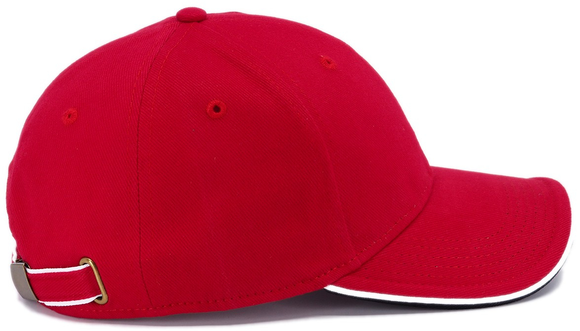 Кепка Cofee Piping 4044-5 CO One Size красная фото 