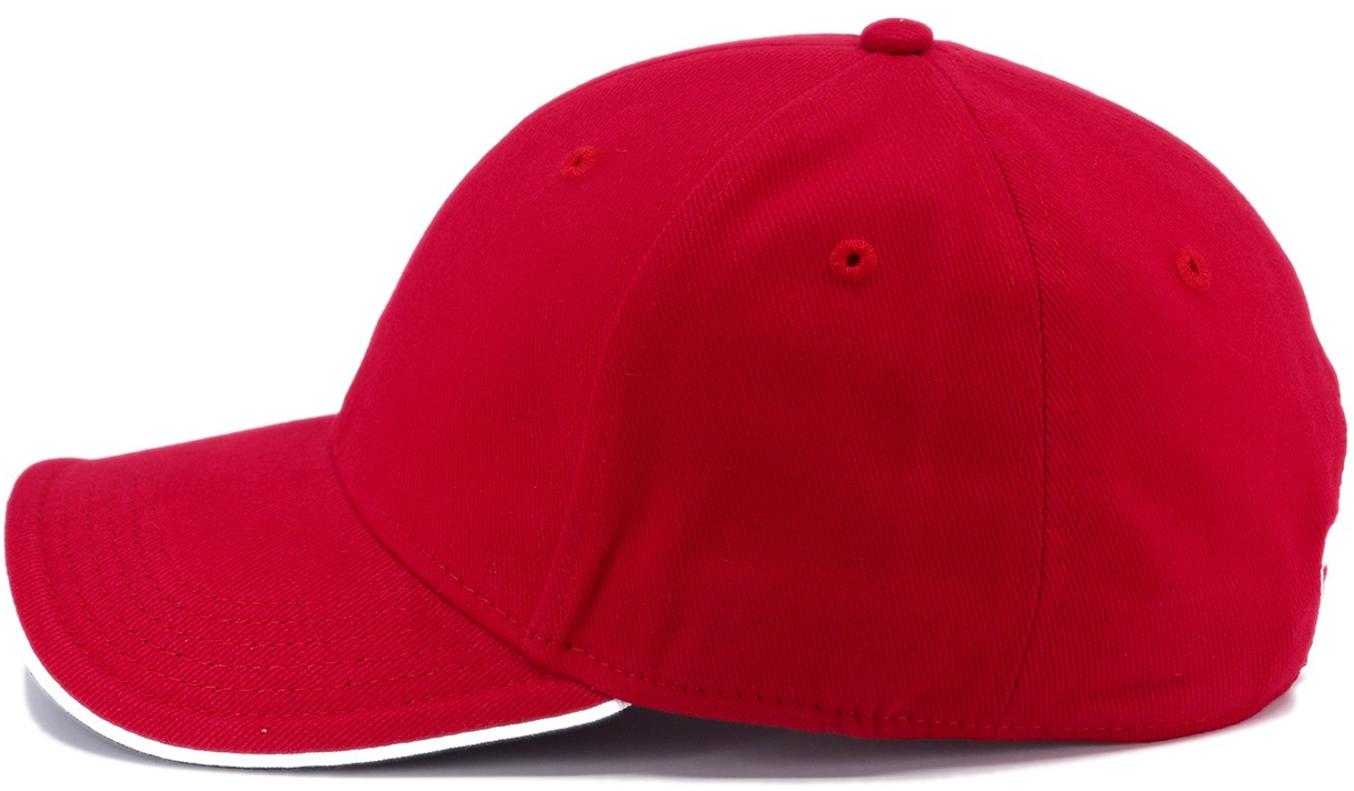 Кепка Cofee Piping 4044-5 CO One Size красная фото 