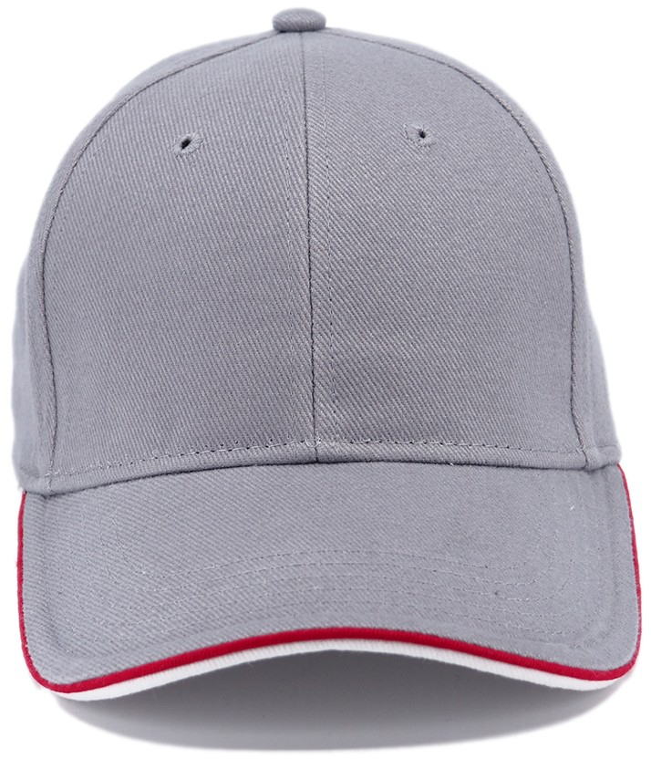 Кепка Cofee Piping 4044-7 CO One Size серая фото 