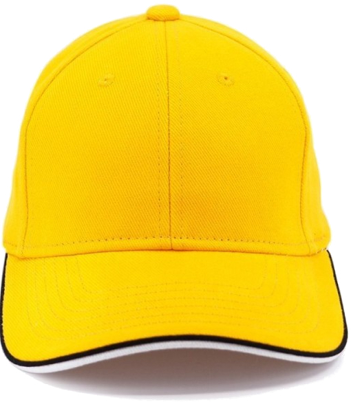 Кепка Cofee Piping 4044-8 CO One Size желтая фото 