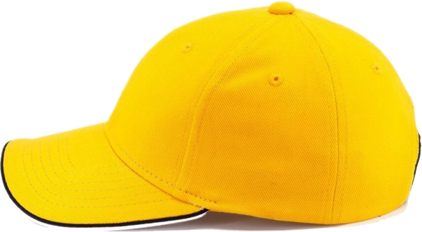 Кепка Cofee Piping 4044-8 CO One Size желтая фото 