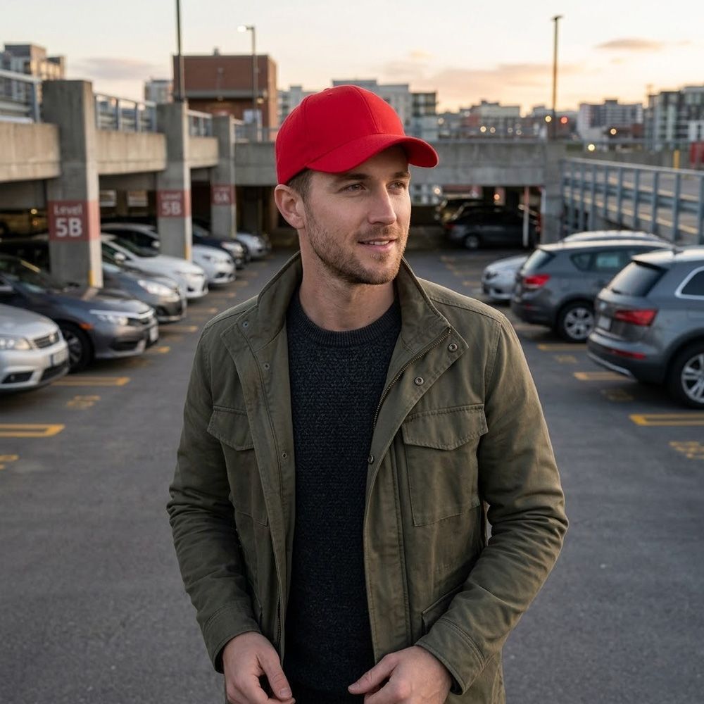 Кепка Cofee Co-Fit 4048-5 CO One Size красная фото 