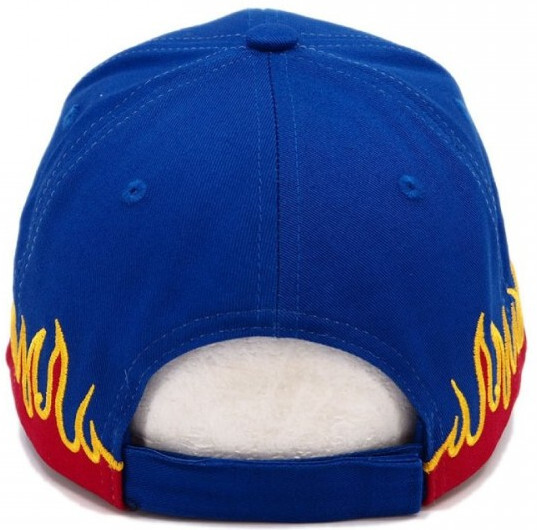 Кепка Cofee Flame 4056-4 CO One Size синяя/желтая/красная фото 