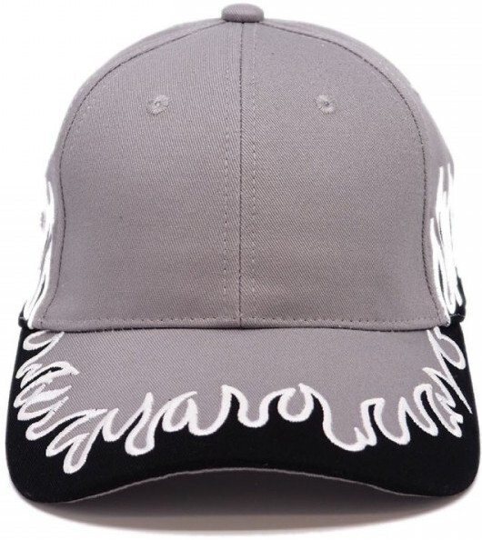 Кепка Cofee Flame 4056-7 CO One Size серая/белая/черная фото 