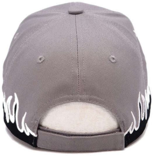 Кепка Cofee Flame 4056-7 CO One Size серая/белая/черная фото 