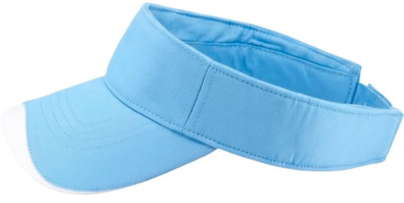 Кепка Cofee Visor 4070-11 CO One Size голубая фото 