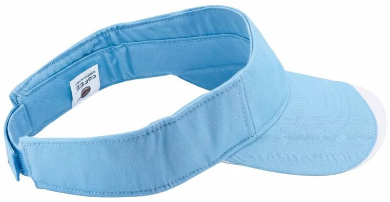Кепка Cofee Visor 4070-11 CO One Size голубая фото 
