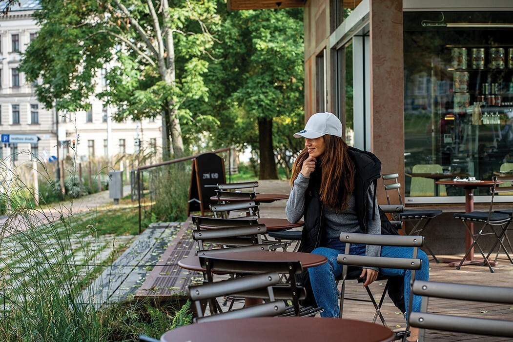 Кепка Cofee Seam Sealed 4090-6 CO белая фото 