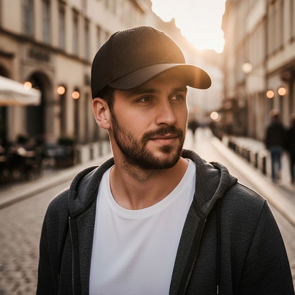 Кепка Cofee Cool Feeling 4221-3 CO черная фото 