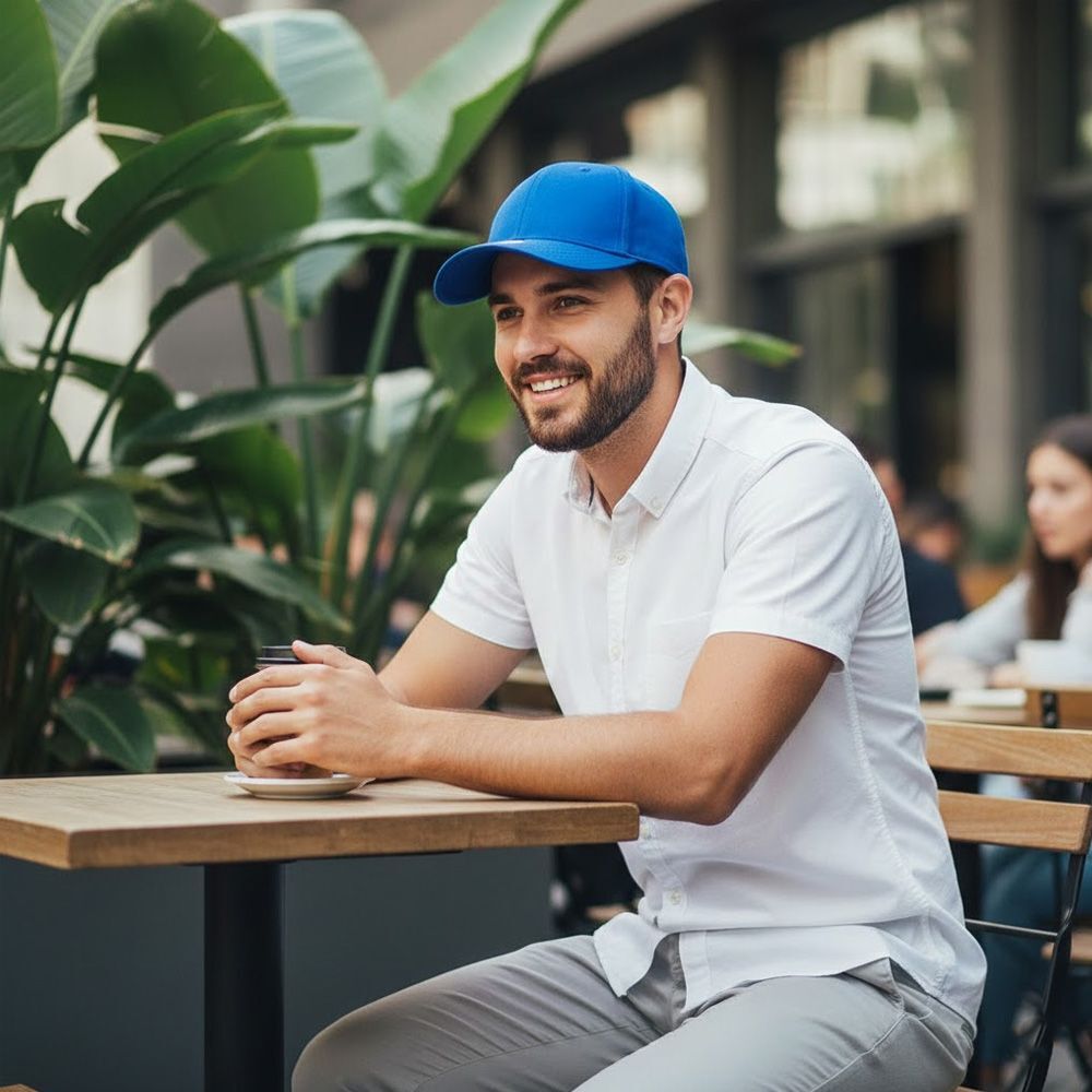 Кепка Cofee Quick Dry CO4250-4 синяя фото 