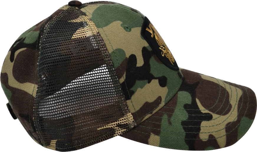 Кепка Cofee Army Mesh SH4038-55 CO/31399 One Size зеленая камуфляжная фото 5