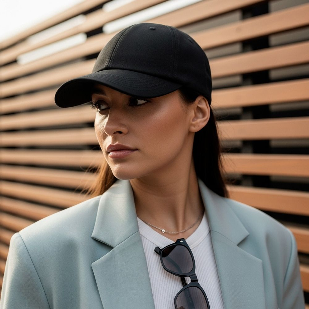 Кепка NikiBo Base 20010101-01 One Size черная фото 8