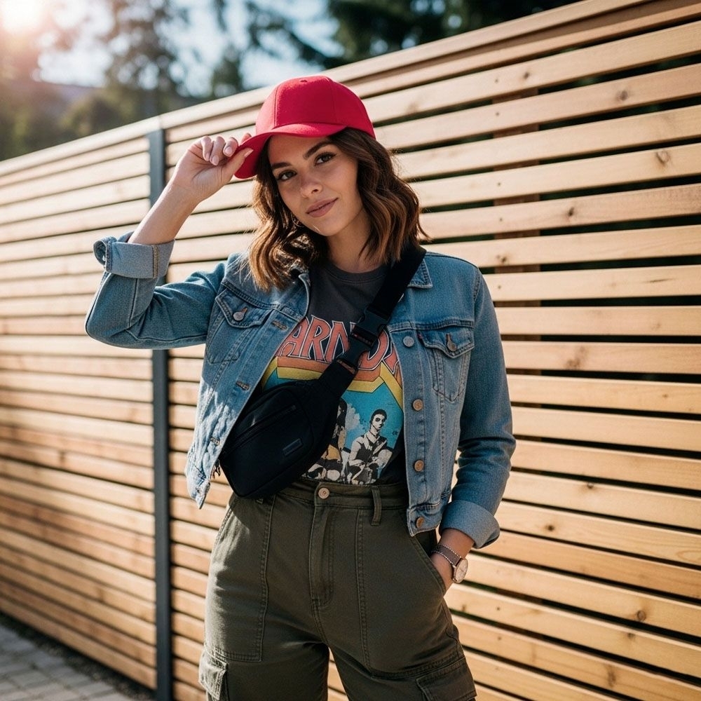 Кепка NikiBo Base 20010101-02 One Size красная фото 8