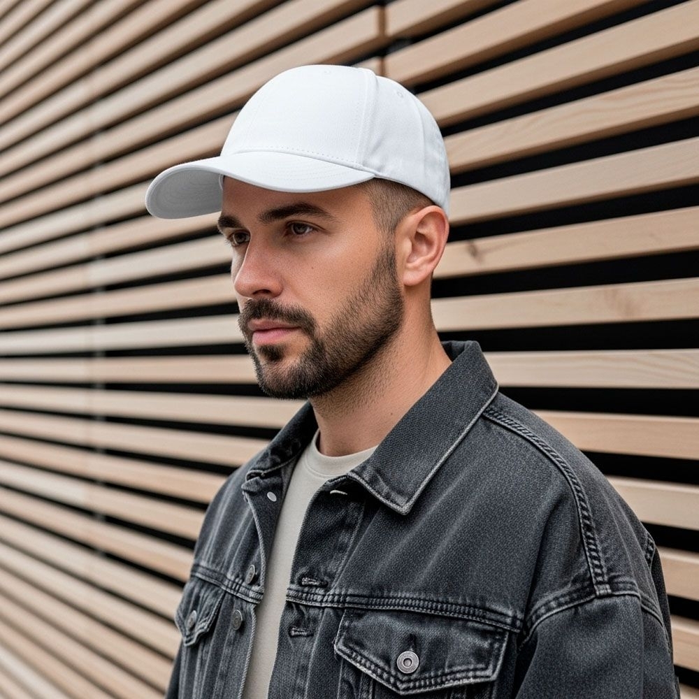 Кепка NikiBo Base 20010101-08 One Size белая фото 8