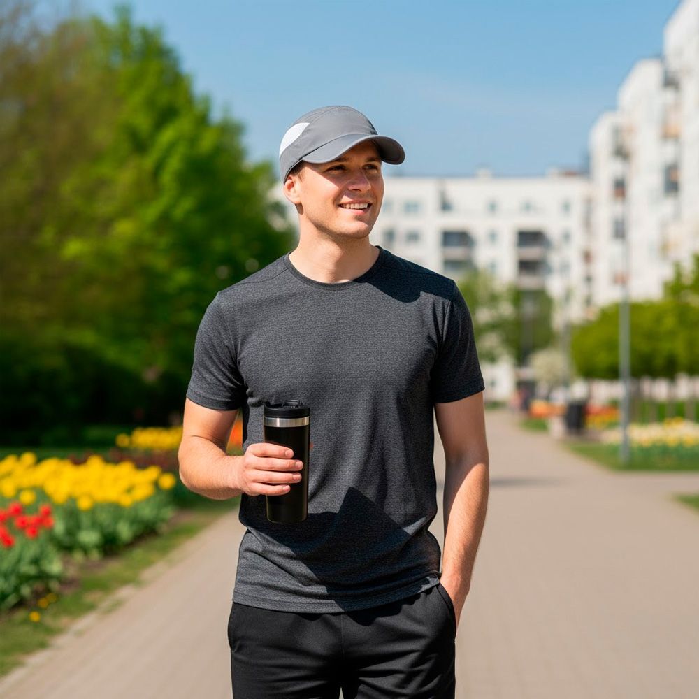 Кепка Cofee New Sporty 4231-7 One Size серая фото 