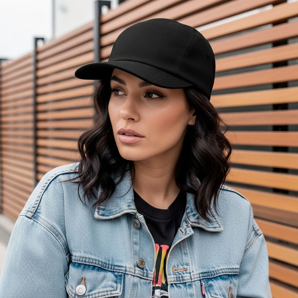 Кепка NikiBo Light 20010201-01 One Size черная фото 7