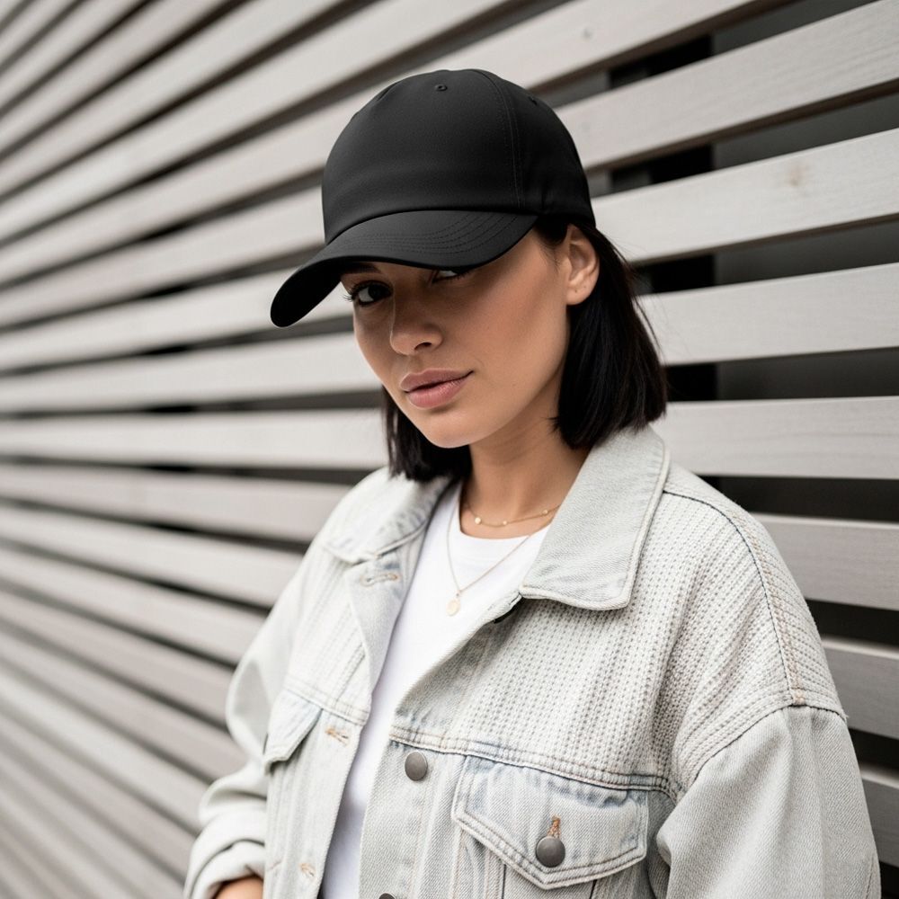 Кепка NikiBo Push 20010301-01 One Size черная фото 8