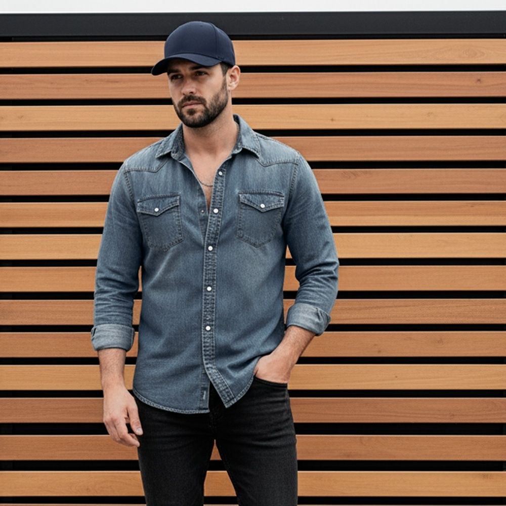 Кепка NikiBo Push 20010301-44 One Size темно-синяя фото 7