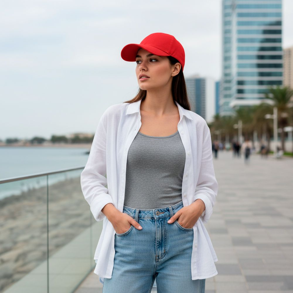 Кепка NikiBo Force 20010401-02 One Size красная фото 6