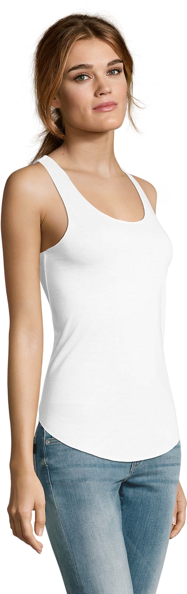 Майка женская Sol’s Jade 02944102 XS/S белая фото 3